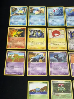Vintage Pokemon Card Lot (33) EX Era 2004 Hidden Legends Non-Holo Set Builder - Image 2