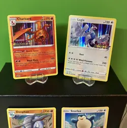 Vivid Voltage pre release Black Star Promo set Pokemon Charizard SWSH066 Lugia - Image 2