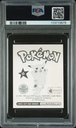 PSA 9 MINT 1999 MERLIN POKEMON S3 CHARMELEON-PRISM ENGLISH - Image 2