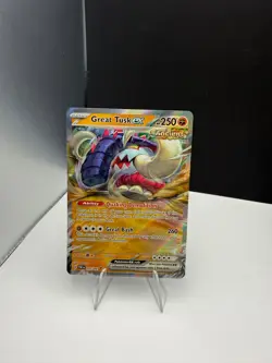 pokemon TCG Great Tusk ex - SV: Paldean Fates (PAF) - Image 1