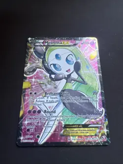 Pokemon Meloetta EX RC25/RC25 Radiant Collection LP - Image 1