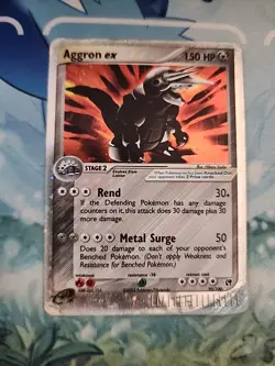 Aggron EX Sandstorm Holo 95/100 eReader Pokemon TCG DAMAGED See Photos - Image 1