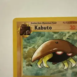 Pokemon 1999 Kabuto First Edition Fossil 50/62 Common NM - Image 5