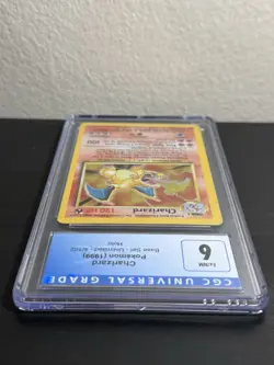 Pokemon Charizard 1999 Base Set Unlimited Holo #4/102 CGC 6 - Image 3