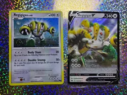 Pokemon TCG: POP Series 9 Holo 4/17 Regigigas (With a Holo Swirl) - Image 1