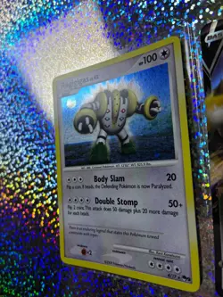Pokemon TCG: POP Series 9 Holo 4/17 Regigigas (With a Holo Swirl) - Image 5