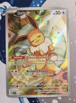 Eevee SVP 173 Prismatic Evolutions ETB Promo Pokemon TCG - Image 1