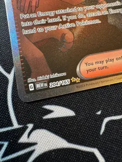 Giovanni's Charisma 204/165 Pokemon TCG S&V 151 Special Illustration Rare - Image 2