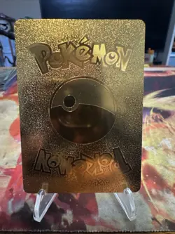 Pikachu Mega Charizard Y Tag Cosplay Gold Foil Fan Art Vinyl Collector Pokemon - Image 2