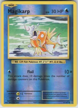 Magikarp Reverse Holo Common XY - Evolutions 33/108 Pokemon - Image 1