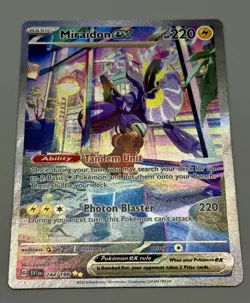 Miraidon ex 244/198 SIR – Scarlet & Violet SV01 – NM English Pokemon TCG - Image 3