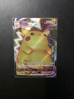 Pikachu VMAX 044/185 Swsh04: Pokemon TCG Vivid Voltage Holo NM! - Image 1