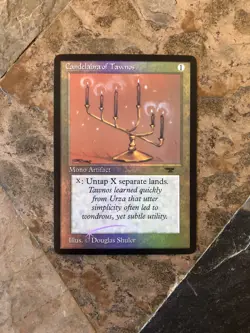 MTG - Candelabra of Tawnos - Antiquities - Legacy - EDH - Watch Video Of Item!!! - Image 3