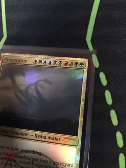 MTG Magic The Gathering Progenitus Foil Grand Prix Promo 5 Color Commander - Image 4