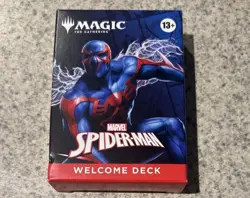 Magic: The Gathering Marvel's Spider-Man 2099 Welcome Deck, In Hand. New In Box - Image 1