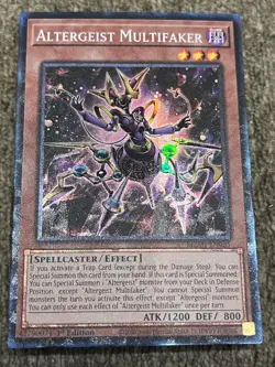 YUGIOH - Altergeist Multifaker - MZMI-EN065 - Collector's Rare - 1st Edition - Image 1
