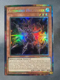 YUGIOH - Altergeist Multifaker - MZMI-EN065 - Collector's Rare - 1st Edition - Image 1
