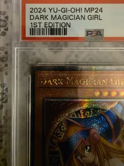 Dark Magician Girl Yugioh 2024 MP24-EN009 Quarter Century Secret Rare 1st PSA 10 - Image 3