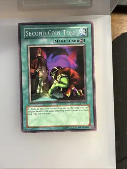 Second Coin Toss LOD-083 Legacy of Darkness Unlimited LP Vintage Yu-Gi-Oh x3 - Image 1