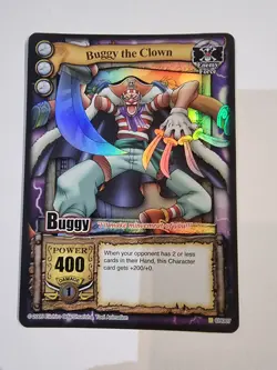 Bandai CCG Buggy the Clown 2005 One Piece The Quest Begins Foil - Image 1
