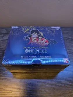 One Piece TCG English OP01 Romance Dawn White Bottom Sealed Booster Box - Image 1