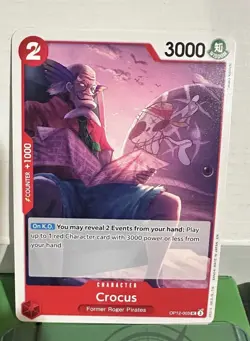 Crocus [& Laboon (whale)] OP12-003 UC One Piece card, Netflix Season 2, ep. 2 - Image 3
