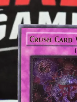 Crush Card Virus (UTR) DPKB-EN039- Kaiba 1st Edition PRINTER INDENT ERROR - Image 2