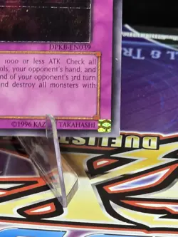 Crush Card Virus (UTR) DPKB-EN039- Kaiba 1st Edition PRINTER INDENT ERROR - Image 4