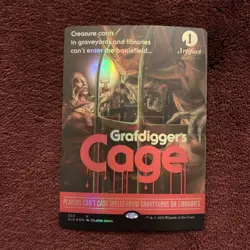Grafdigger's Cage Secret Lair Drop Foil 324 NM+ Unplayed MTG Magic Card - Image 1