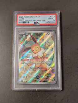 Eevee 173 Sv: Scarlet & Violet Promo Cards Holo PSA 8 - Image 1