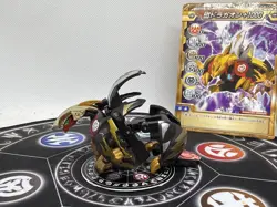 Bakugan Darkus Jiba Dragaon God 3 & Gate Card MG Japan import BakuTech Rare - Image 4