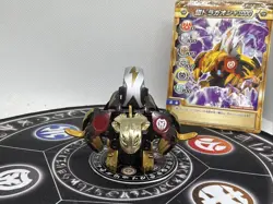 Bakugan Darkus Jiba Dragaon God 3 & Gate Card MG Japan import BakuTech Rare - Image 5