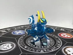 Bakugan BakuTech Translucent Pyrus Flare Dragaon & Ability Card MG Japan Import - Image 1