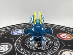 Bakugan BakuTech Translucent Pyrus Flare Dragaon & Ability Card MG Japan Import - Image 5