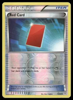 Pokemon Tcg Red Card [Reverse Holo] #71 Pokemon Generations LP - Image 1