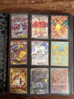 Binder Of Pokemon Cards! Over 160 Cards! - Image 2