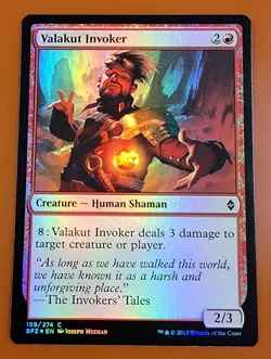 1x Valakut Invoker | FOIL | Battle for Zendikar | MTG Magic Cards - Image 1