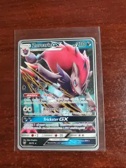 Pokemon TCG Zoroark GX Shining Legends 53/73 Holo Ultra Rare World Championship - Image 1