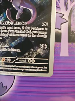 Pokemon Mewtwo SVP 052 Black Star Promo Scarlet and Violet Card - Image 3