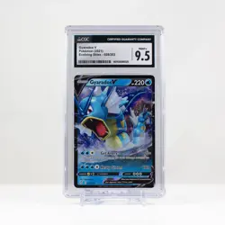 Pokemon Gyarados V Holo #028 Evolving Skies 2021 - CGC 9.5 Mint+ - Image 1