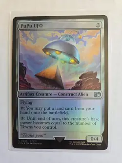 PuPu UFO (Foil) - Final Fantasy - NM - MTG Magic - Uncommon - Creature - Image 1