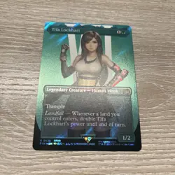 Magic The Gathering MTG Tifa Lockhart Borderless Surge Foil 536 Final Fantasy - Image 1