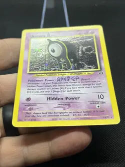 Pokemon TCG Unown A 14/75 Neo Discovery Unlimited Holo Rare WOTC (MP) - Image 3