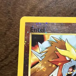 2001 POKEMON GAME MOVIE 34 ENTEI-REVERSE FOIL POKEMON 3 MOVIE PROMO HAS A CREASE - Image 4
