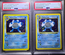 Pokemon PSA 3 + 2 Poliwrath Base Set Shadowless #13 - Image 4