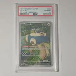 Pokemon TCG Snorlax #051 Scarlet & Violet Promo Holo PSA 10 2023 - Image 1