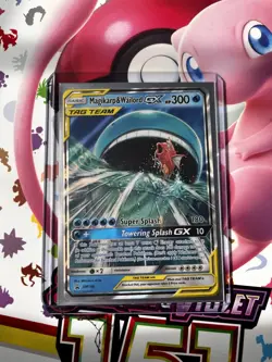 Pokemon Magikarp & Wailord GX TAG TEAM SM166 Promo 300 HP - Image 2