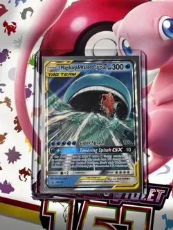 Pokemon Magikarp & Wailord GX TAG TEAM SM166 Promo 300 HP - Image 3