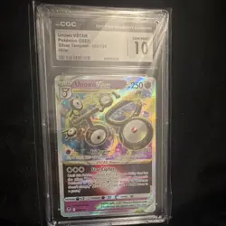 Pokemon Unown VSTAR CGC 10 Ultra Rare 066/195 Silver Tempest Holo 2022 - Image 1