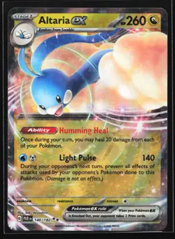 Pokemon Altaria ex 140/182 Paradox Rift Double Rare Holo NM - Image 1